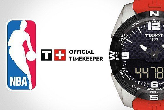 Tissot official watch of the clearance nba